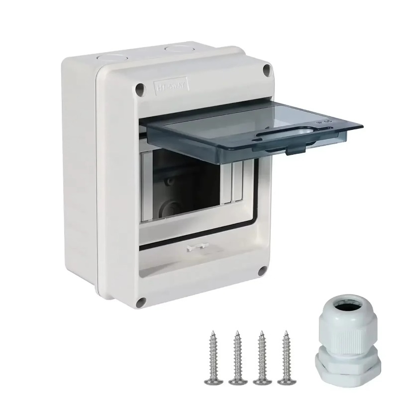 Outdoor Power Wire - 2/3/5/8-Wege Wasserdichte Elektrobox mit IP65-Schutzklasse, PC-Kunststoffgehäuse