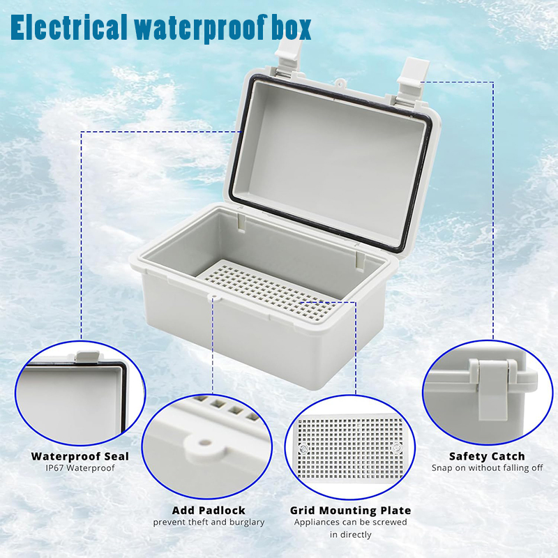 Outdoor Power Junction - IP66 Wasserdichte Elektrische Anschlussdose für den