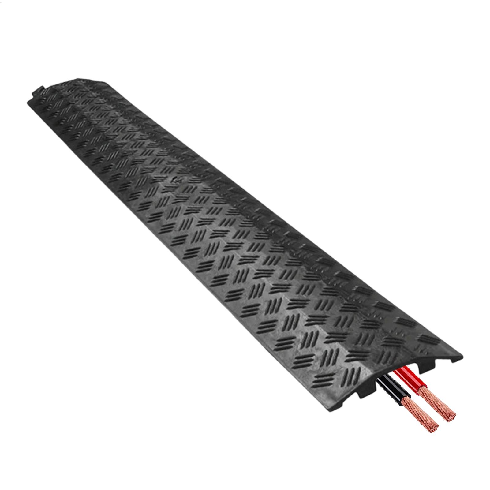 Outdoor Power Line Cover - Verlängerungskabel-Bodenschutz, Stromkabel-Schutzrampe, Verlängerungskabel-Abdeckung, Kabelschutzrampe, Kabelabdeckung