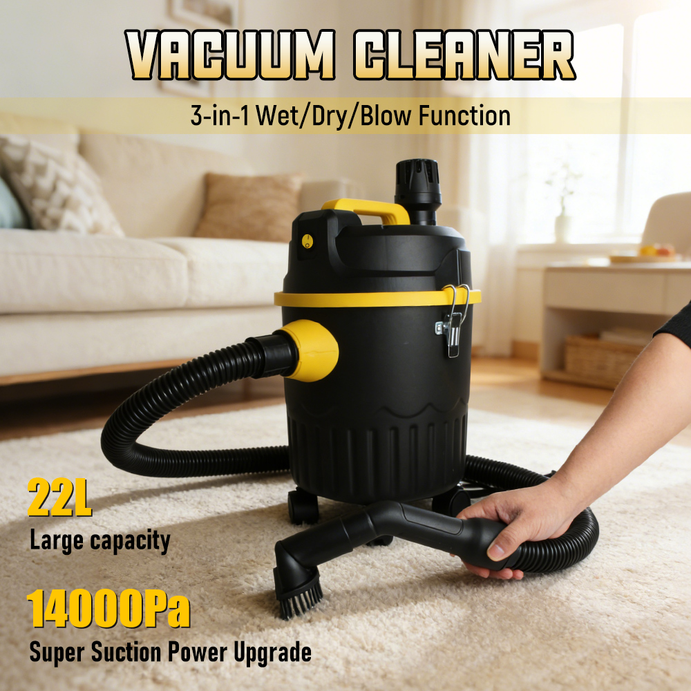 Wet Dry Vacuum Shop - 22L Nass- und Trockensauger 3-in-1 Staubsauger