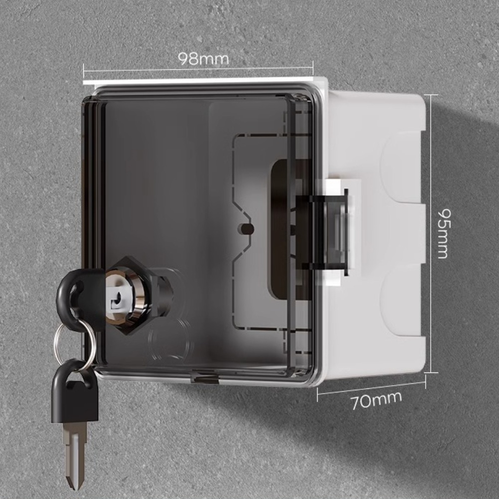 1 Stück Typ 86 Abschließbare S – Outdoor Power Point Cover Bewertung und Preis