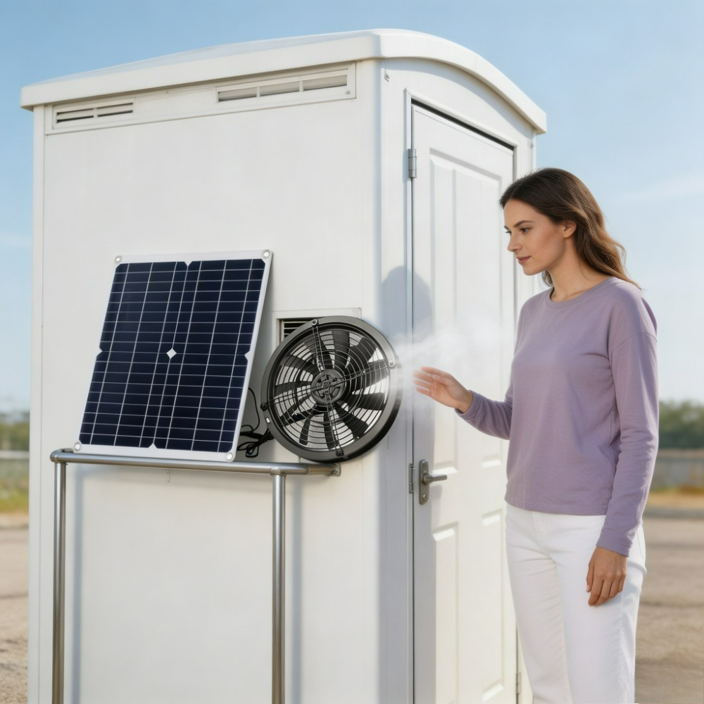 15W 25W Solar-Abluftventilator – Outdoor Power Vent Bewertung und Preis