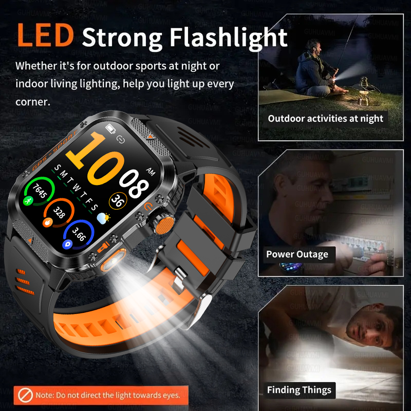 2025 Neue Militär-Smartwatch m – Outdoor Power Meter Box Bewertung und Preis