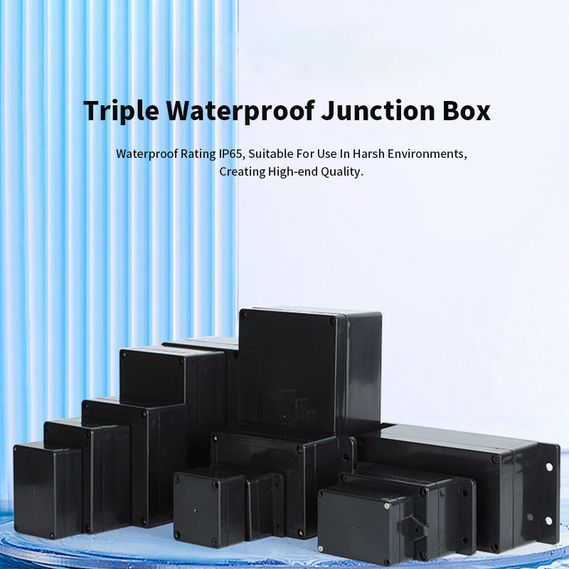Typ F Schwarze Wasserdichte An – Outdoor Power Junction Bewertung und Preis