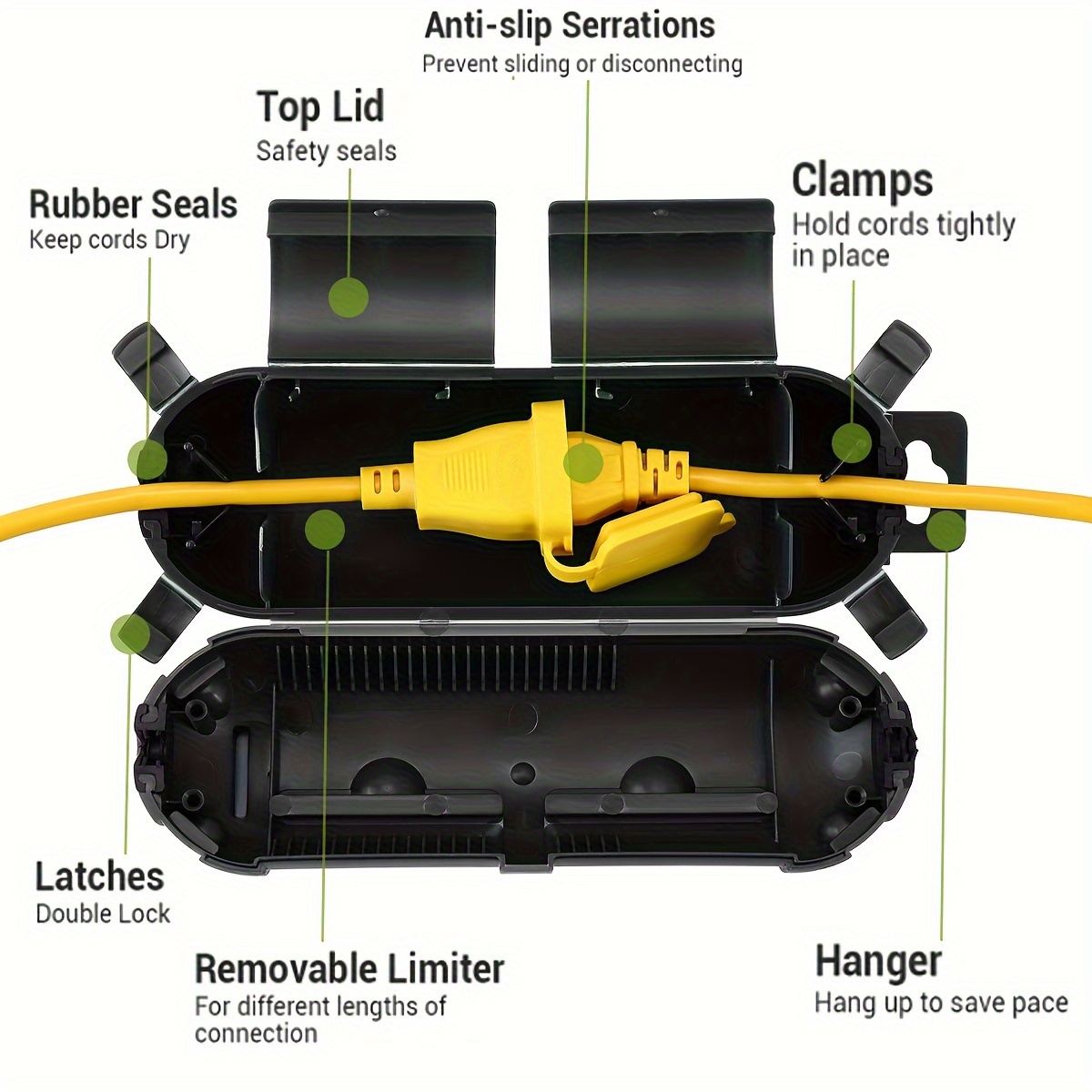 Verlängerungskabel, Steckerans – Outdoor Power Point Cover Bewertung und Preis