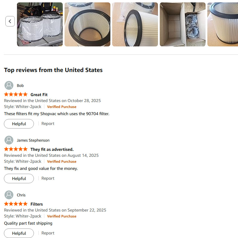 Ersatzfilter für Shop-Vac 9035 – Wet Dry Vacuum Shop Bewertung und Preis