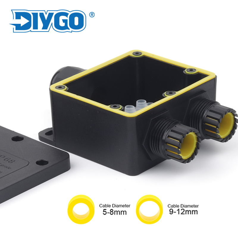 IP68 wasserdichte Anschlussdos – Outdoor Power Junction Bewertung und Preis
