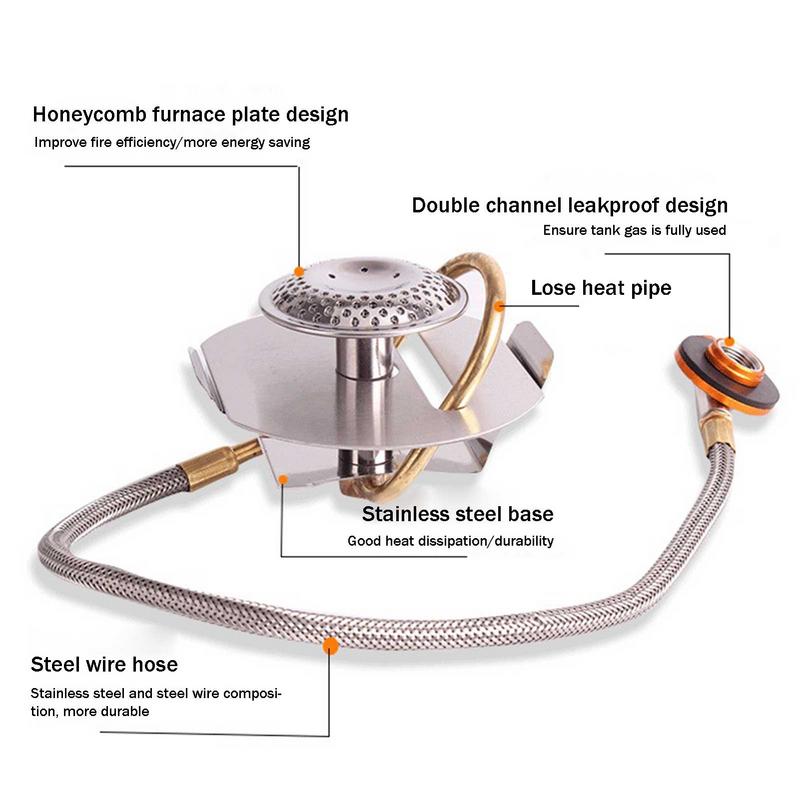 Outdoor-Camping Gasherd 3200w  – Outdoor Kitchen Power Burner Bewertung und Preis