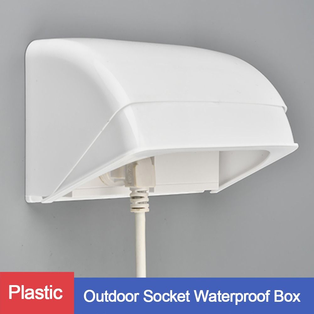 1Pcs Outdoor Steckdose Wasserd – Outdoor Power Point Cover Bewertung und Preis