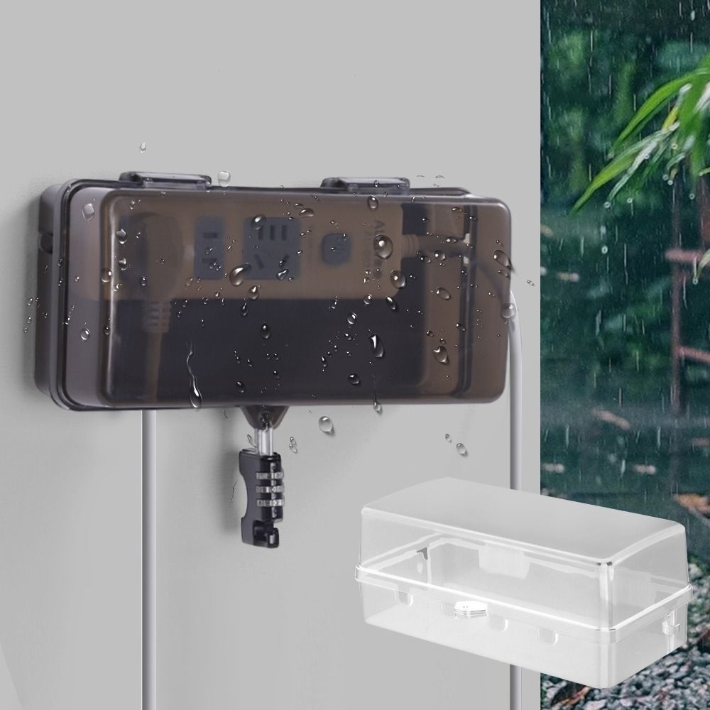Tragbare Kunststoff-Steckdosen – Outdoor Power Point Cover Bewertung und Preis
