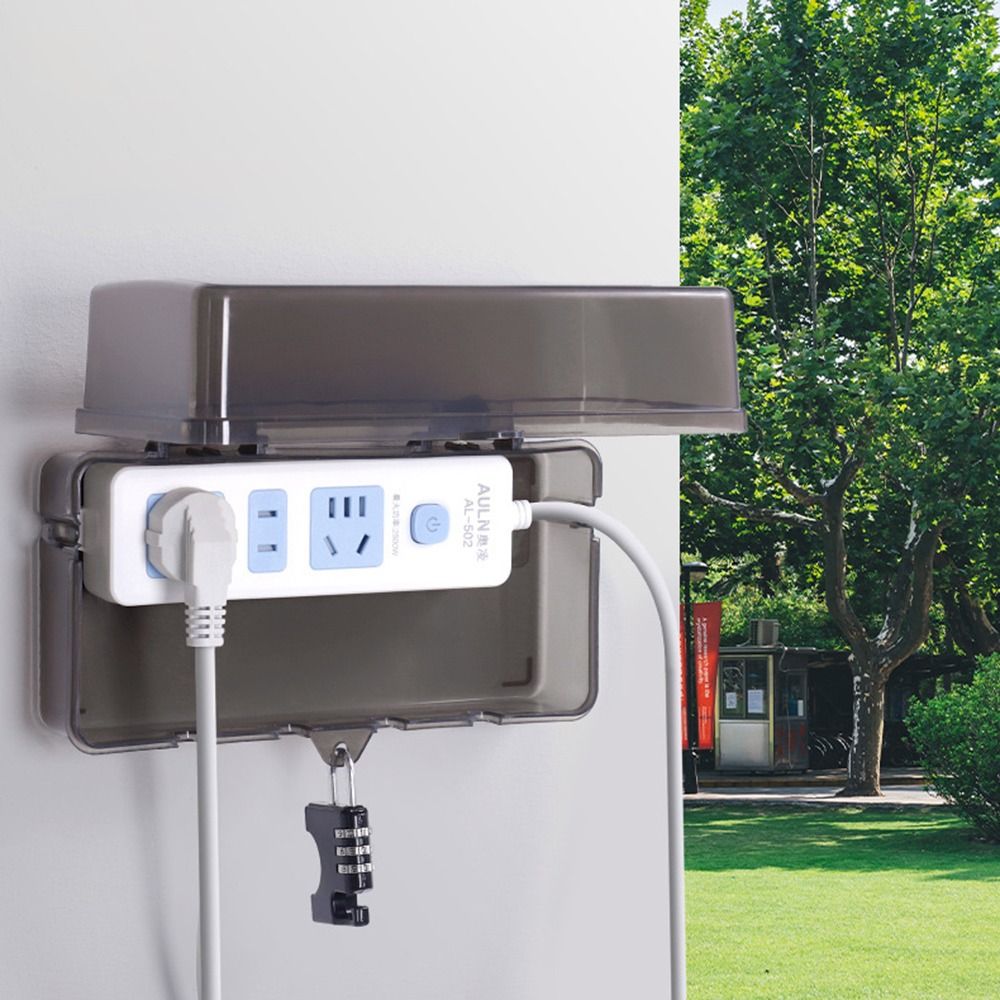 Tragbare Kunststoff-Steckdosen – Outdoor Power Point Cover Bewertung und Preis
