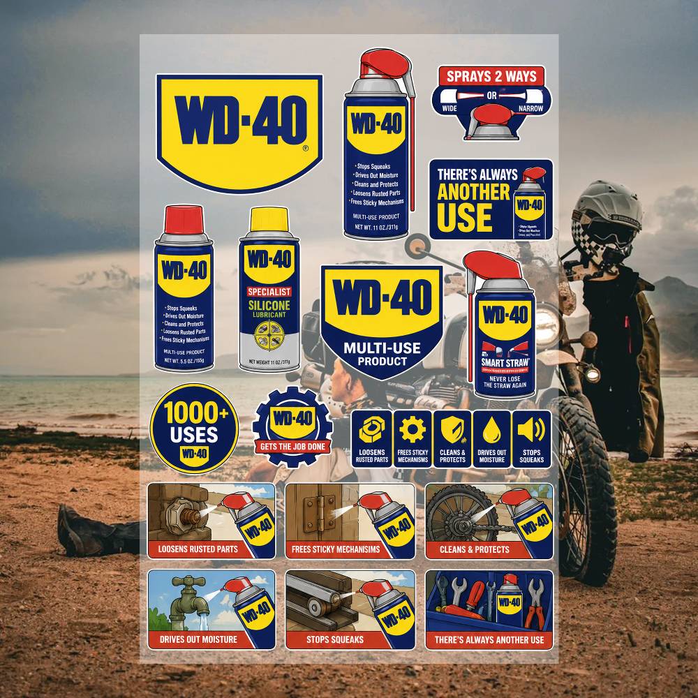 W-D-40 Ästhetische Graffiti Wa – Castrol Oil Gtx Bewertung und Preis