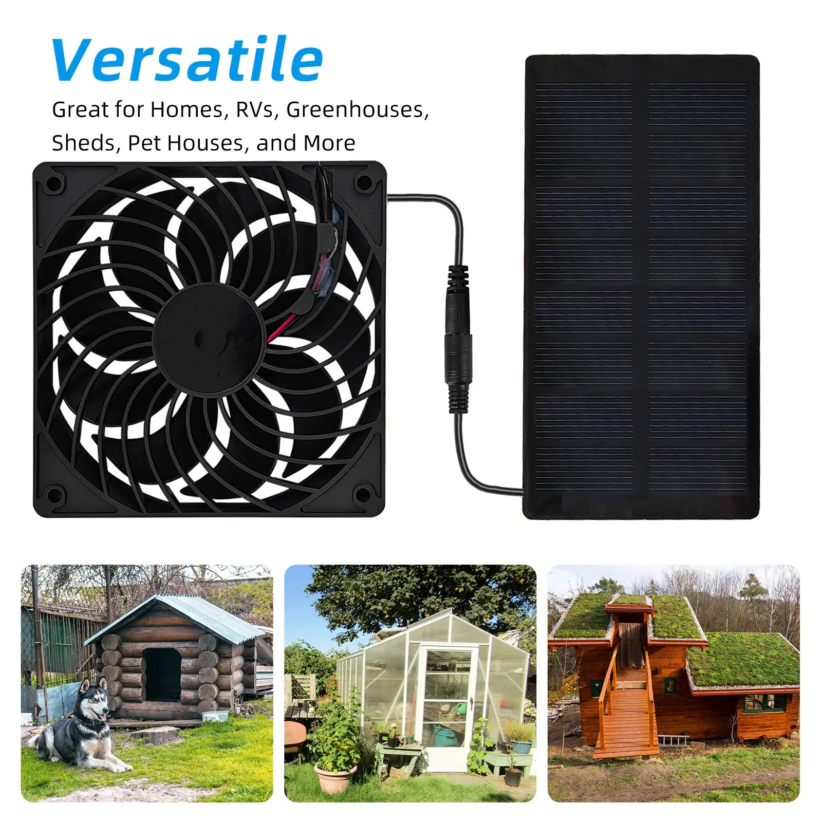 Solarbetriebener Wasserdichter – Outdoor Power Vent Bewertung und Preis