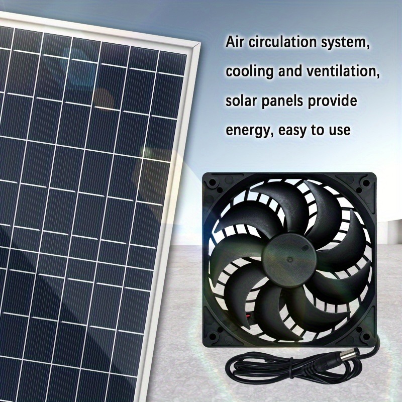 15W Solarbetriebener Doppelven – Outdoor Power Vent Bewertung und Preis
