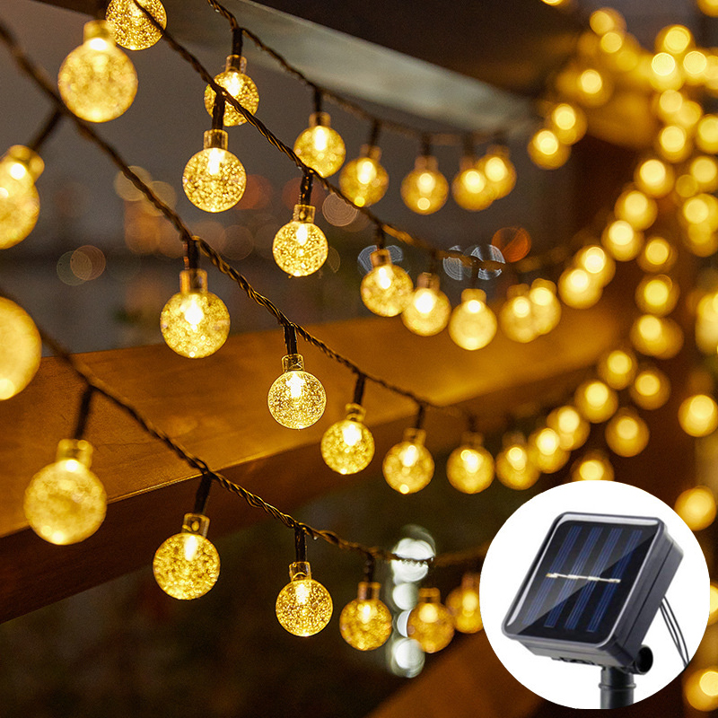 20/50/100 LED Solar-Kristallku – Outdoor Power For Wedding Bewertung und Preis