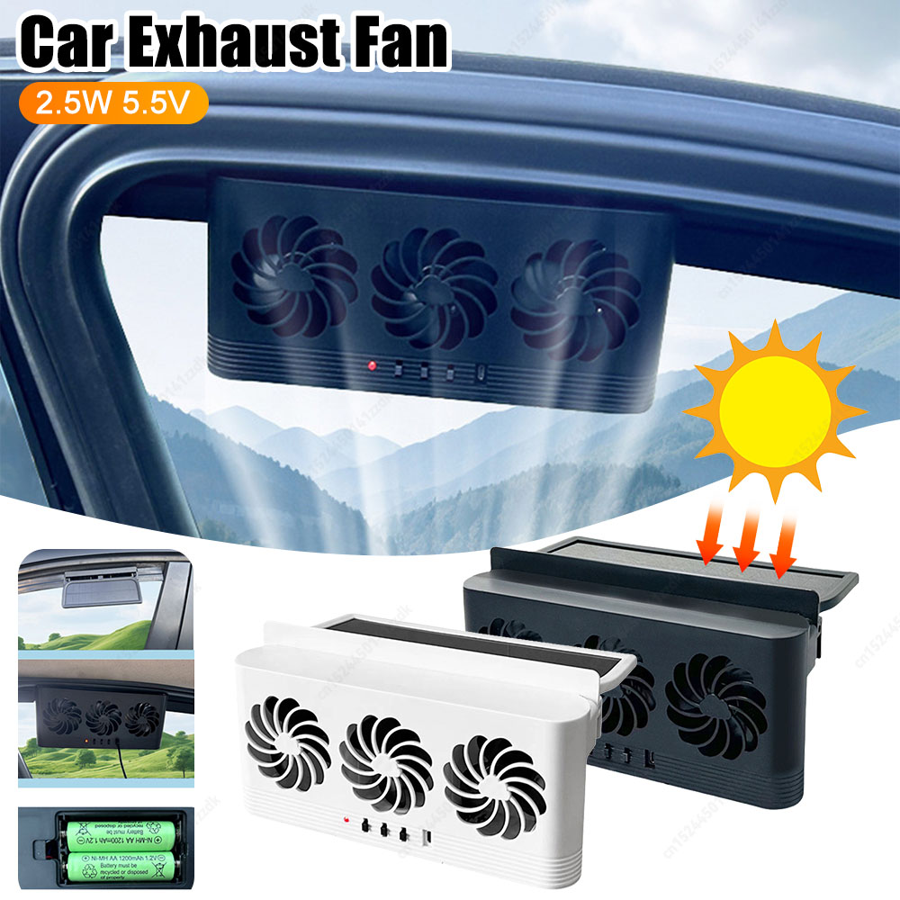 Solarbetriebener Auto-Abluftve – Outdoor Power Vent Bewertung und Preis