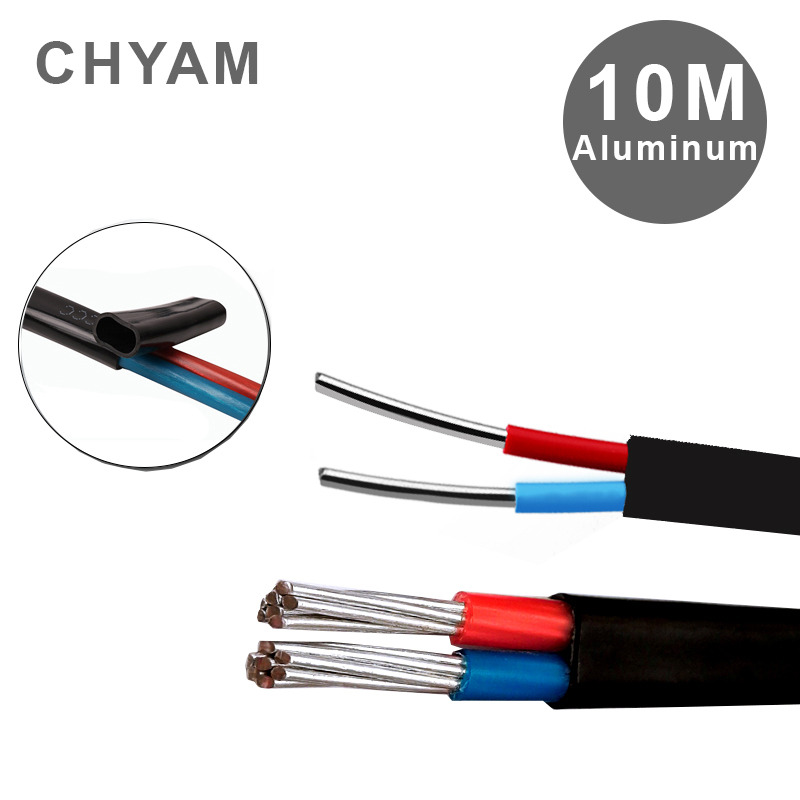 10 Meter Aluminiumdraht, schwa – Outdoor Power Line Cover Bewertung und Preis